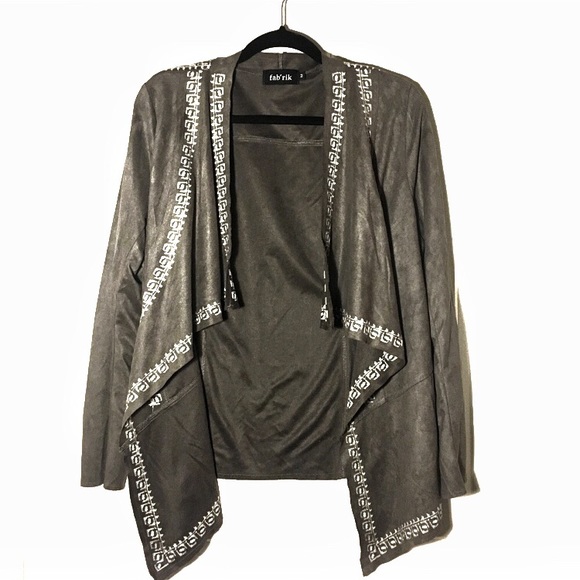 Francesca's Collections Sweaters - *HOST PICK* Boutique Brand - Faux Suede Cardi